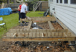 Amy and Ethan working