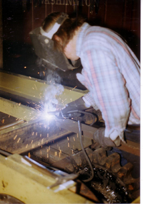 Welding a RR Coach