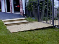 top of deck