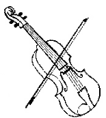 ViolinPencil Drawing